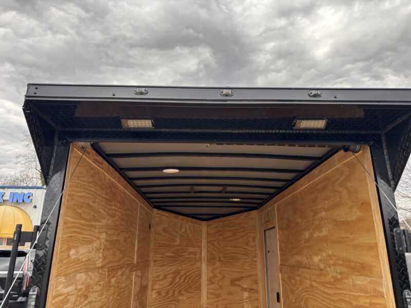 2025 Cynergy 6x12 Enclosed Trailer Pro Series Slant-V Nose Ramp 7K GVWR - Image 10