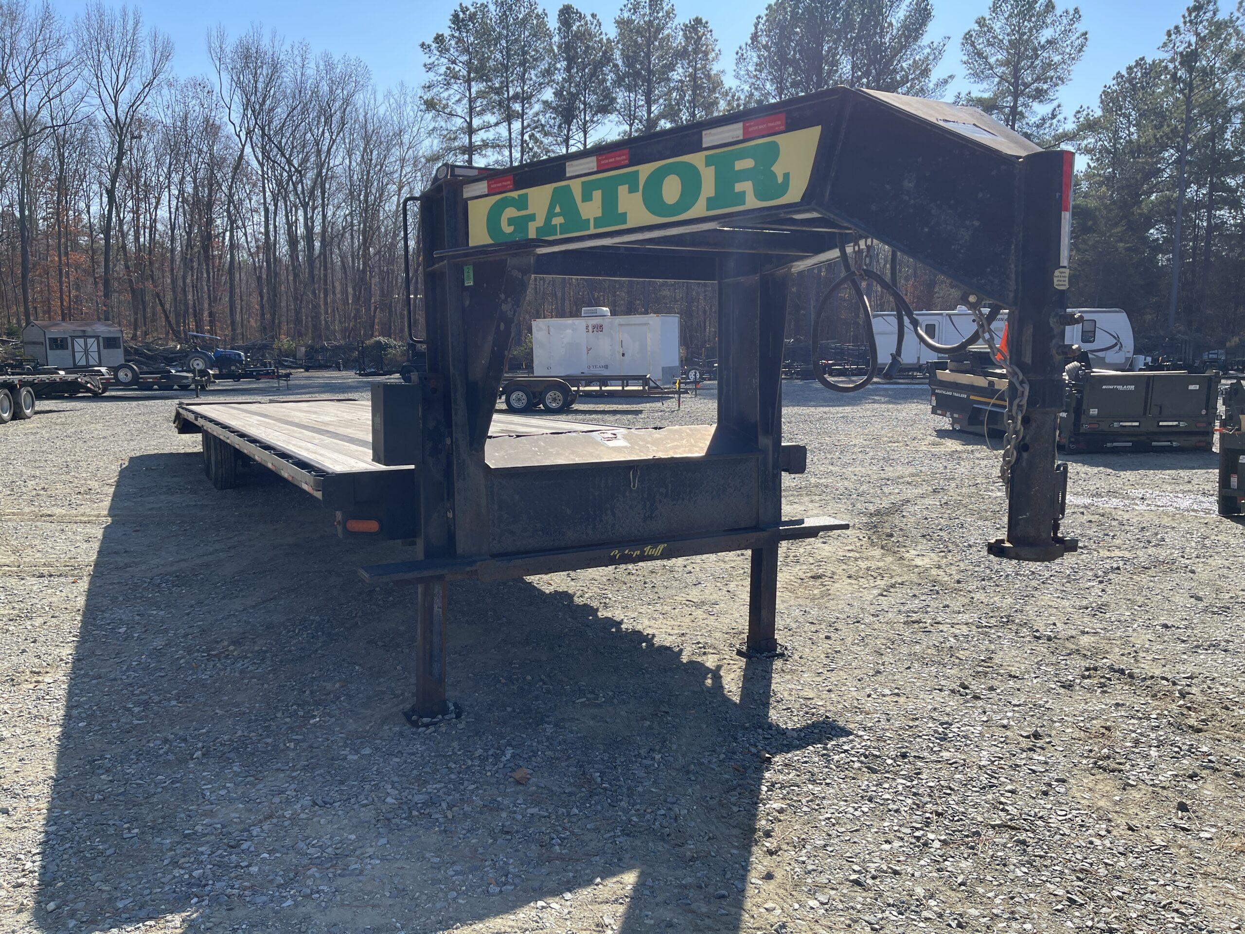 2021 Gatormade 8.5x35 Gooseneck Deckover Equipment Trailer 16K GVWR
