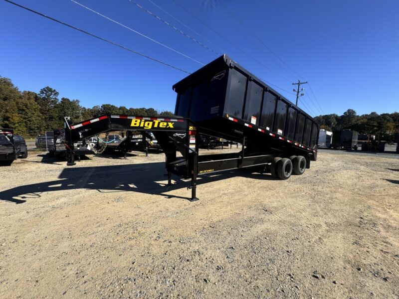 2025 Big Tex 25DU 8x20 Gooseneck Dump Trailer 25K GVWR