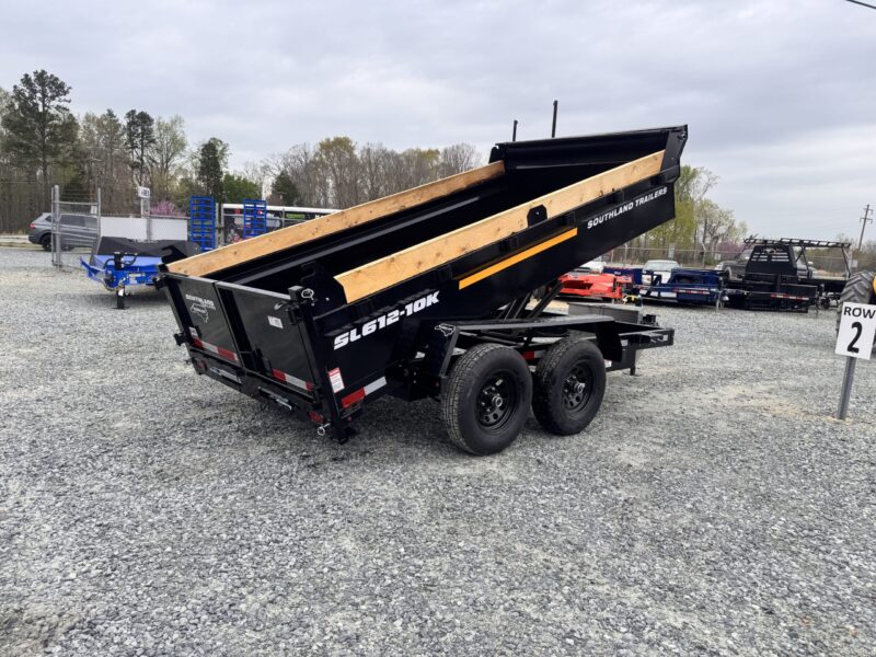 2025 Southland SL612-11K 6x12 Dump Trailer 2' Sides 11K GVWR