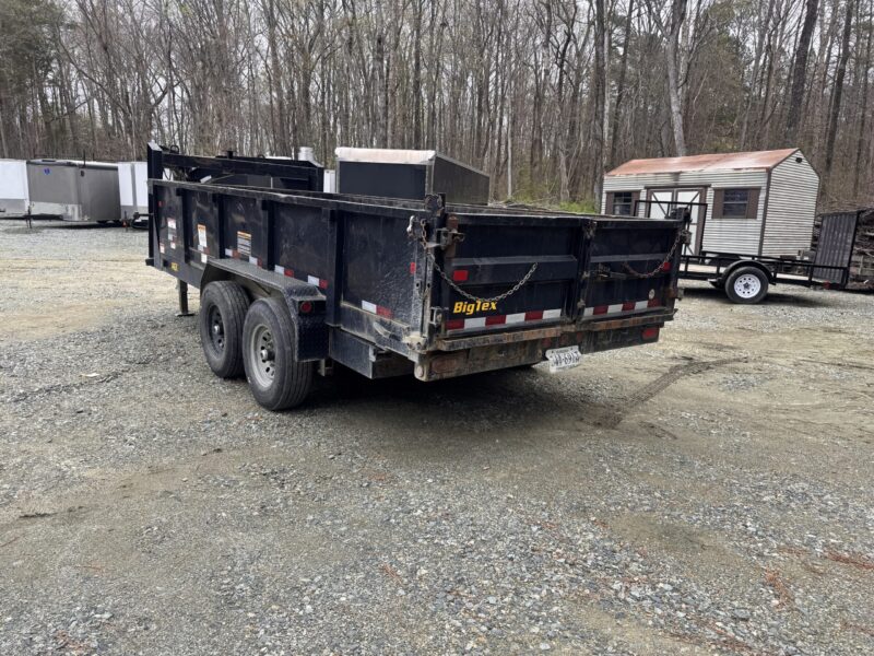 2019 Big Tex 2019 USED Big Tex 14GX 7x16 Gooseneck Dump Trailer 16K GVWR - Image 7