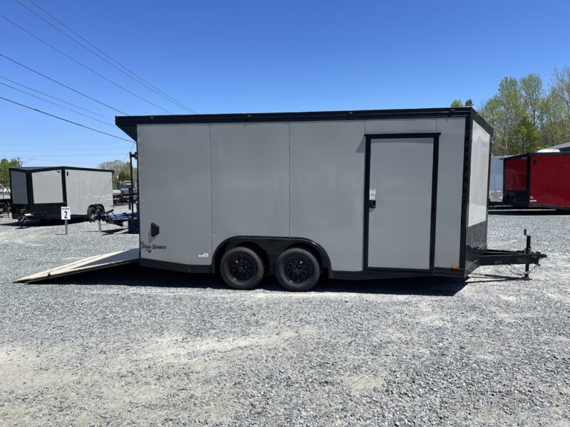 2025 Cynergy 8.5x16 Enclosed Pro Series V-Nose Ramp Black Out Package 7K - - Image 12