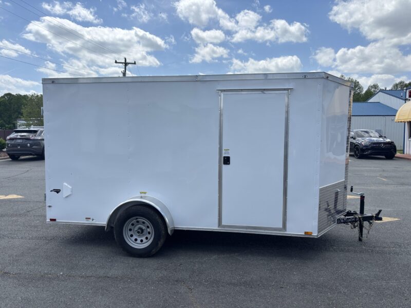 2025 Quality Cargo 6x12 Enclosed Trailer STD Ramp 3K GVWR - Image 2