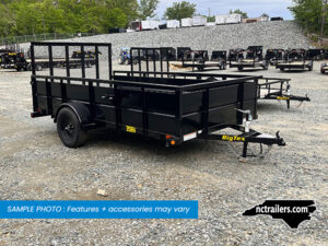 2025 Big Tex 35SA 6.5x12 Utility Landscape Trailer Metal High Sides 3K GVWR - On Order
