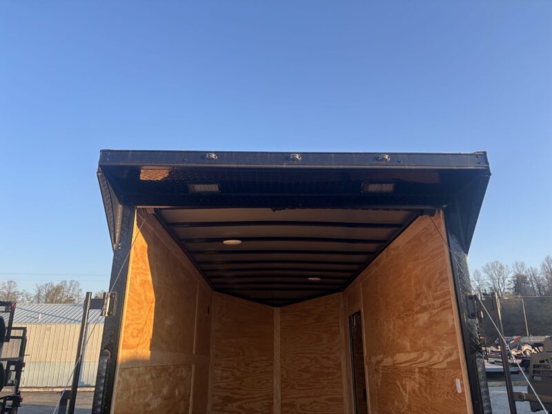 2025 Cynergy 6x12 Enclosed DEL Slant-V  Blue -Blackout Ramp 7K - Image 7