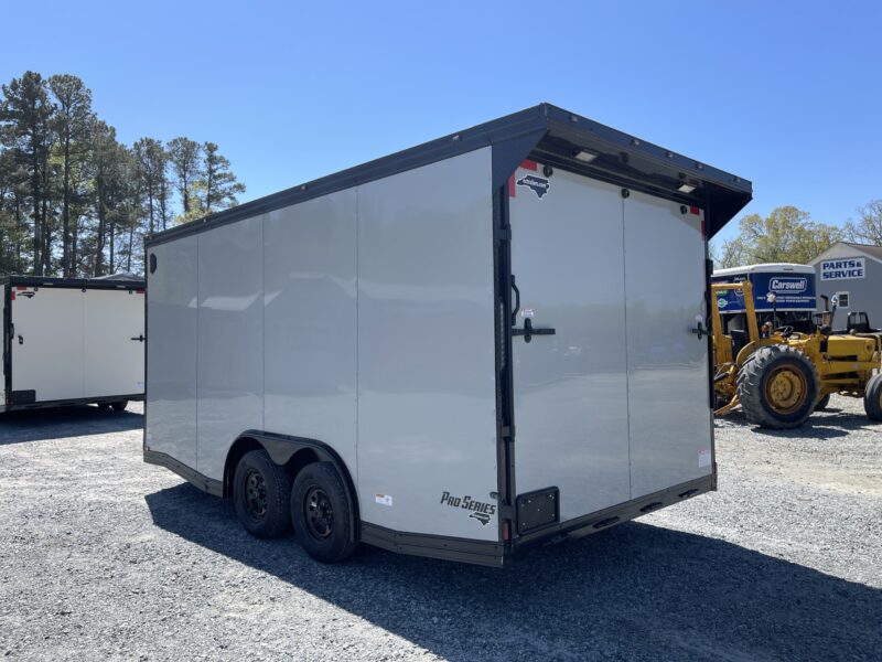 2025 Cynergy 8.5x16 Enclosed Pro Series V-Nose Ramp Black Out Package 7K - - Image 11