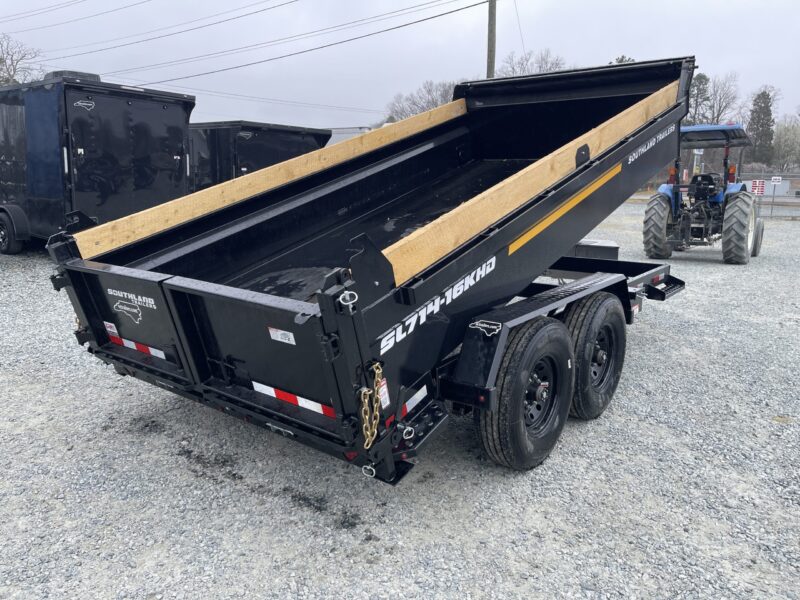 2025 Southland SL714-17KHD 7x14 Dump Trailer 2' Sides 17K GVWR - Image 8