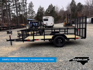 2025 Nolan 6x12 Utility Landscape Trailer 24" Mesh 3K GVWR - On Order