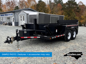 2025 Air-Tow 3D12 6X12 Drop Deck Dump Trailer 15K GVWR