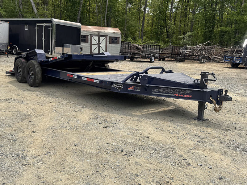 2025 Horizon ETZ 7x22 Equipment Trailer 60/40 Tilt 15K GVWR -