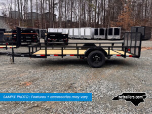 2025 Nolan 6x14 Utility Landscape Trailer 3K GVWR - On Order