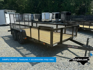 2025 Nolan 6x14 Utility Landscape Trailer 24" Mesh 7K GVWR - On Order