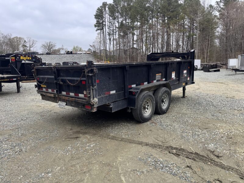 2019 Big Tex 2019 USED Big Tex 14GX 7x16 Gooseneck Dump Trailer 16K GVWR - Image 9