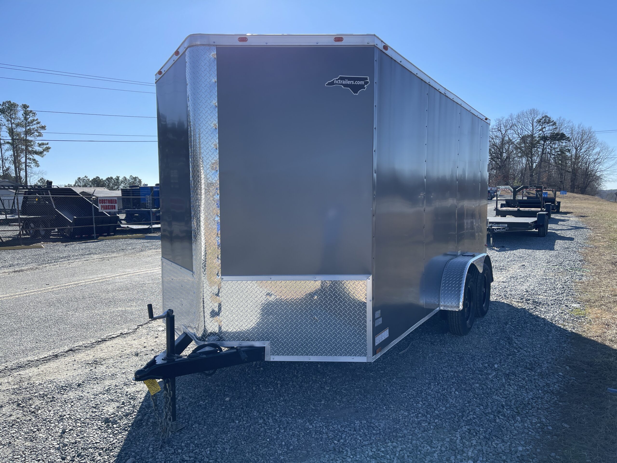 2023 Cynergy 7x14 Enclosed Trailer DEL Ramp 7K GVWR