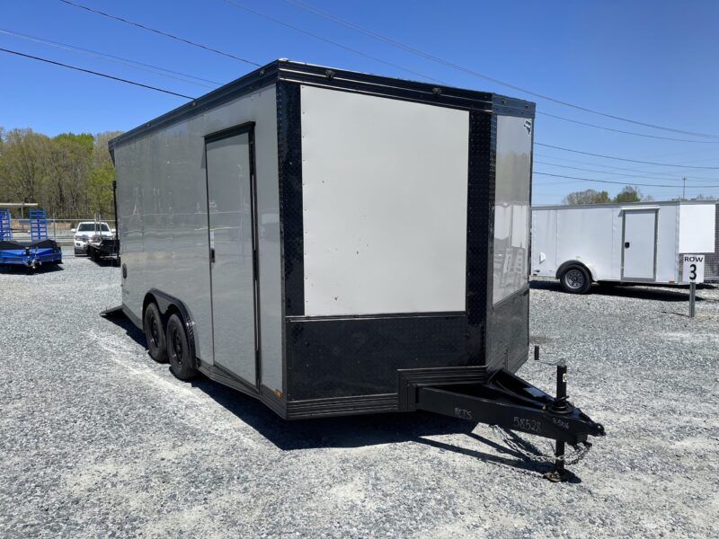 2025 Cynergy 8.5x16 Enclosed Pro Series V-Nose Ramp Black Out Package 7K - - Image 13