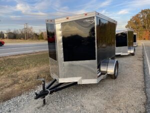 2025 Cynergy 6x8 Enclosed Trailer Pro Series Ramp Door 3K GVWR