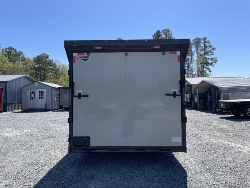 2025 Cynergy 8.5x16 Enclosed Pro Series V-Nose Ramp Black Out Package 7K - - Image 3