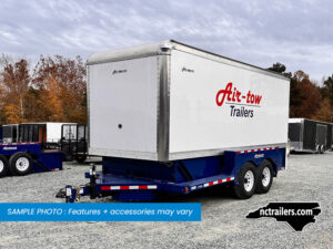2025 Air-Tow E16 XL 8.5x16 Drop Deck Enclosed Trailer 10K Payload