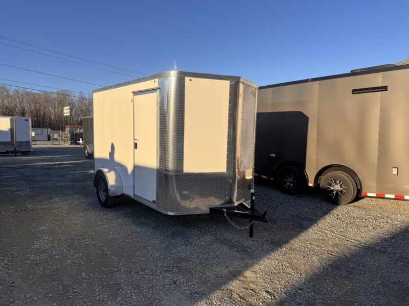 2025 Arising 6x10 Enclosed Trailer STD Ramp 3K GVWR -
