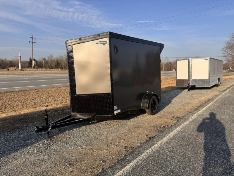 2025 Cynergy 6x10 Enclosed Trailer Blackout PRO Series Plus Ramp 3K GVWR
