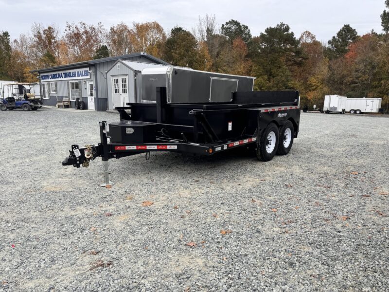 2024 Air-Tow 3D-12 6X12 Dump Drop Deck Trailer 15K GVWR -