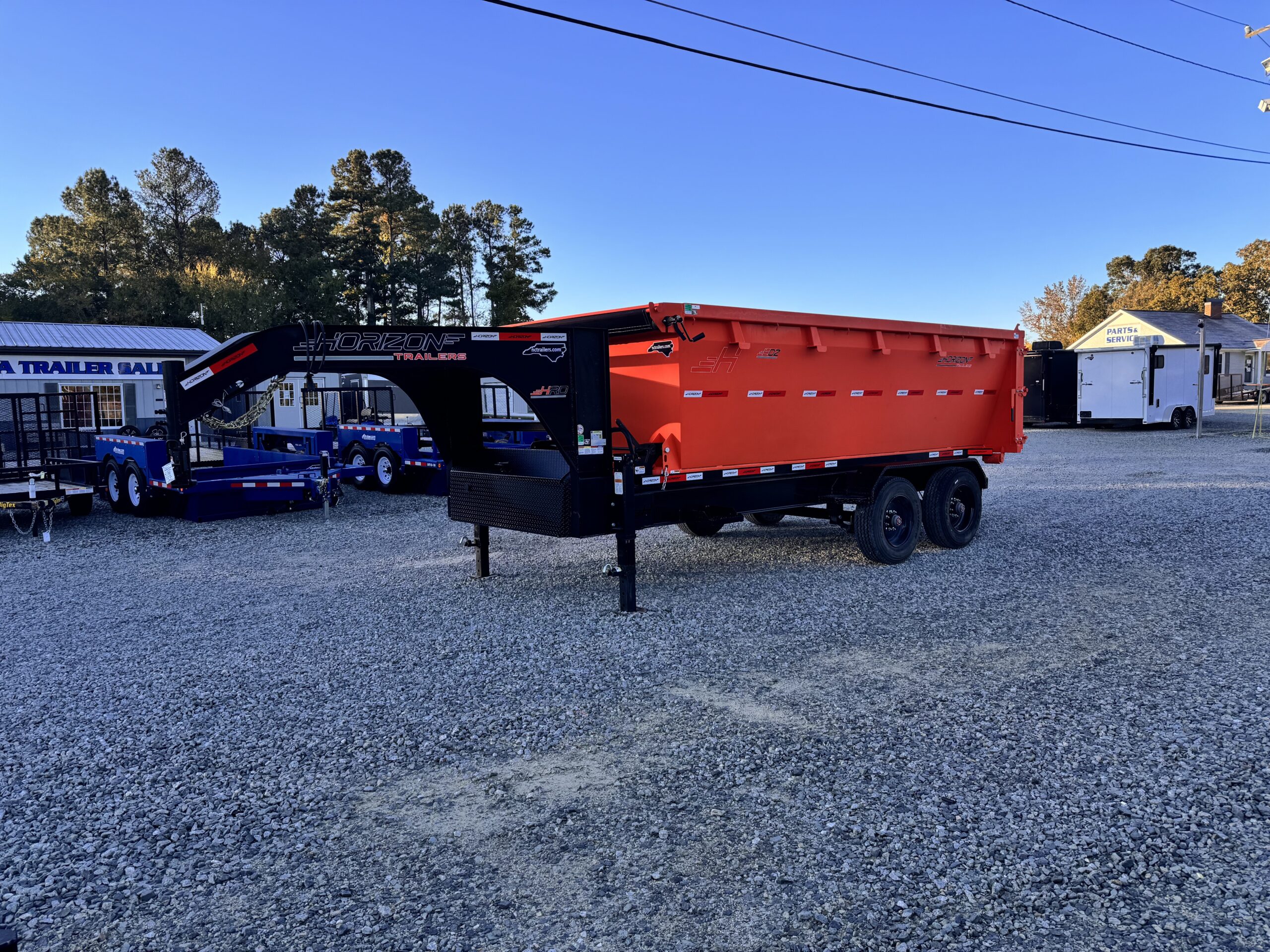 2024 Horizon HRD 8.5X16 Gooseneck Roll Off Dump Trailer 24K GVWR for sale in Thomasville