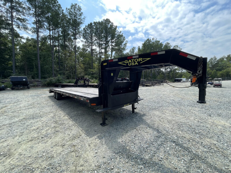 2022 Gatormade 8.5x30 Gooseneck Deckover Equipment Trailer 20K GVWR