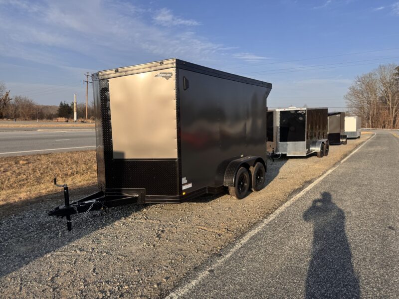 2025 Cynergy 7x12 Enclosed Trailer Pro Series Slant-V Nose 7K GVWR