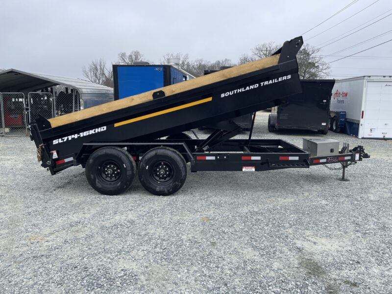 2025 Southland SL714-17KHD 7x14 Dump Trailer 2' Sides 17K GVWR - Image 9