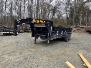 2019 Big Tex 2019 USED Big Tex 14GX 7x16 Gooseneck Dump Trailer 16K GVWR