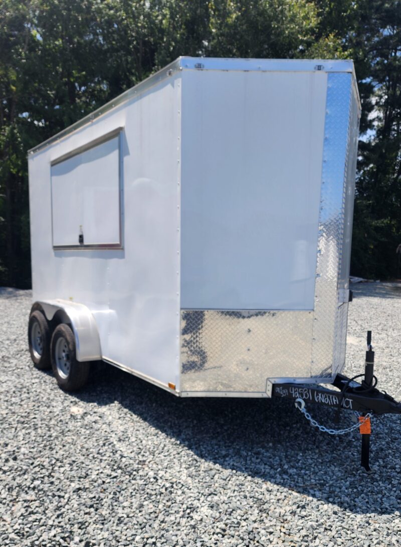 2023 Quality Cargo 6x12 Concession Trailer 50A Electrical 3K GVWR