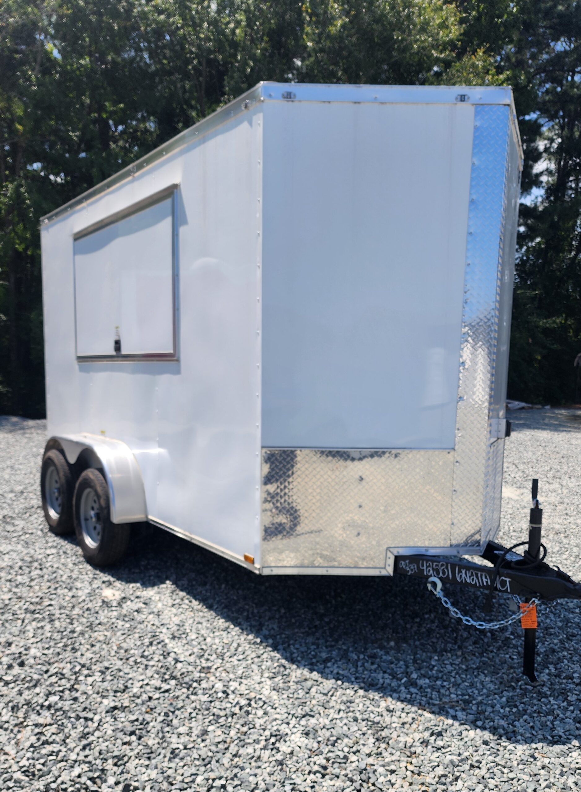 2023 Quality Cargo 6x12 Concession Trailer 50A Electrical 3K GVWR -