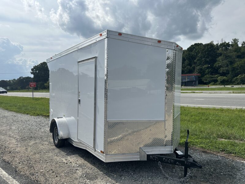 2025 Cynergy 7x12 Enclosed Trailer DEL Slant-V Ramp 3.5K GVWR -