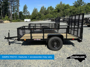 2025 Nolan 5x10 Utility Landscape Trailer 24" Mesh 3K GVWR - On Order