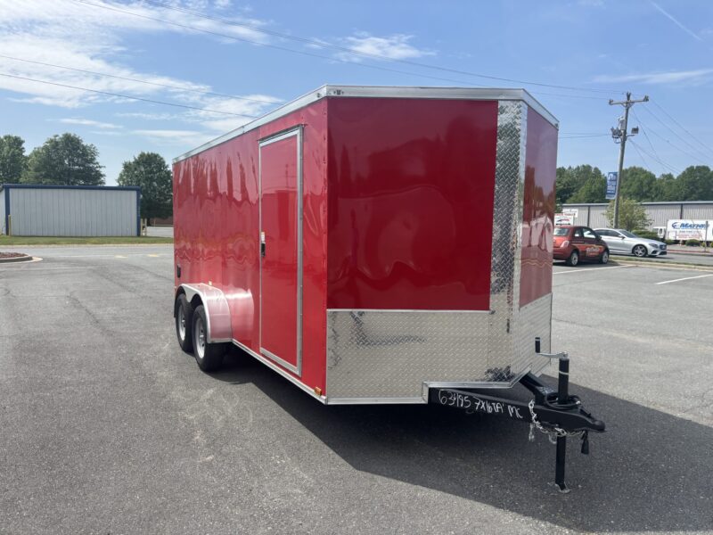 2025 Quality Cargo 7x16 Enclosed Trailer STD Ramp 7K GVWR -