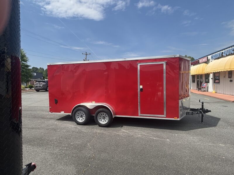 2025 Quality Cargo 7x16 Enclosed Trailer STD Ramp 7K GVWR - - Image 4