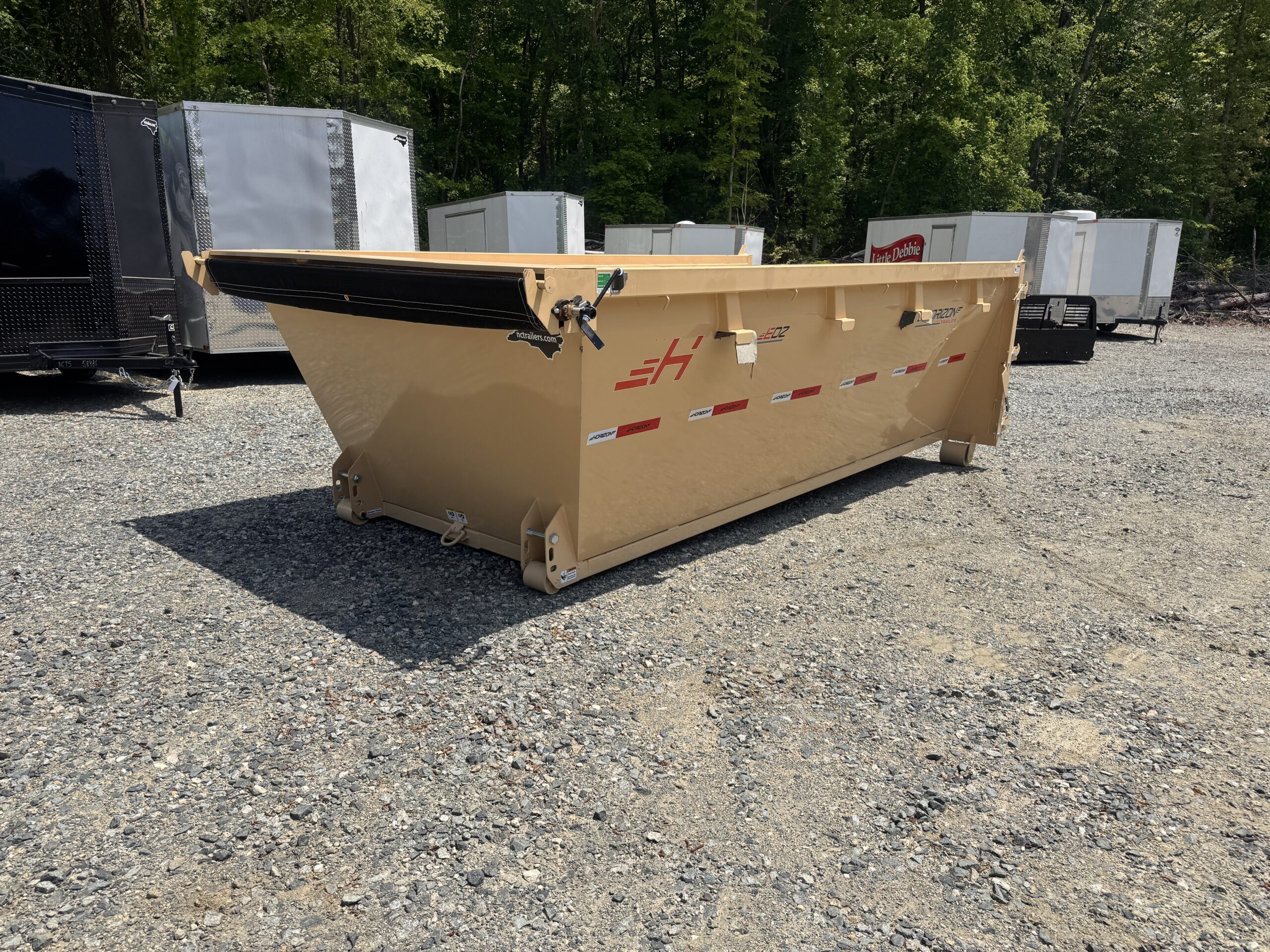 2025 Horizon EDZ 7x14 Roll-Off Dump Trailer Bin 4' sides (BIN ONLY)