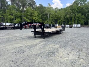 2025 Quality of OH 8.5x28 Gooseneck Deckover Equipment Trailer 22K GVWR