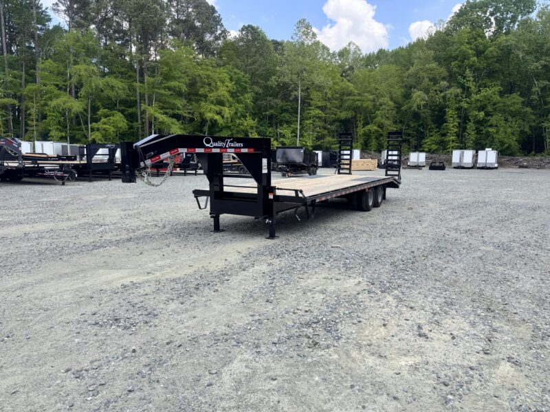 2025 Quality of OH 8.5x28 Gooseneck Deckover Equipment Trailer 22K GVWR