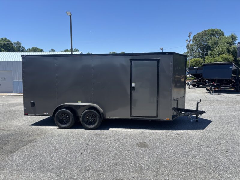 2025 Quality Cargo 7x16 Enclosed STD Blackout Package Ramp 7K - Image 10