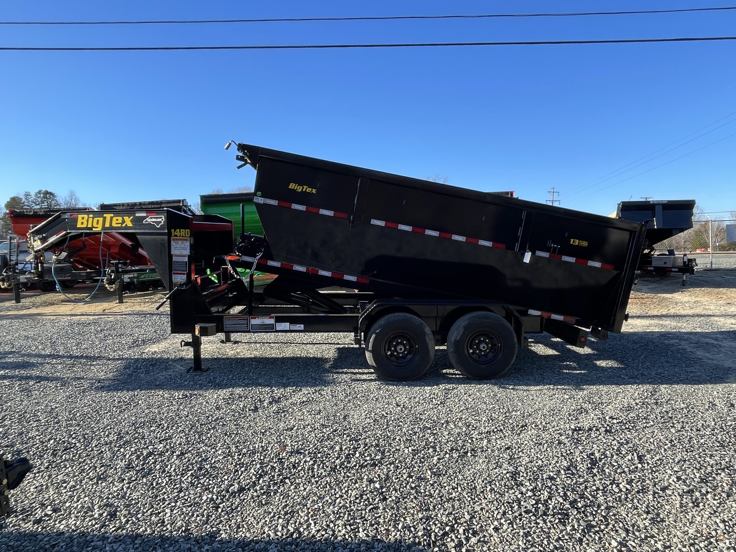 2025 Big Tex 14RD 7X14 Gooseneck Roll-Off Dump Trailer 16K GVWR (TRAILER ONLY - NO BIN) for sale in Thomasville