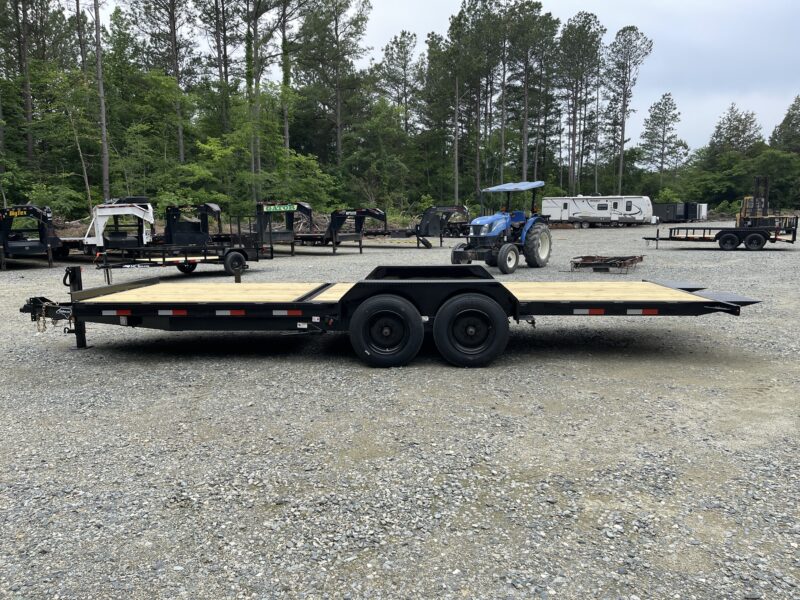 2025 Nolan 7x22 Equipment Trailer Half Tilt 17K GVWR - - Image 2