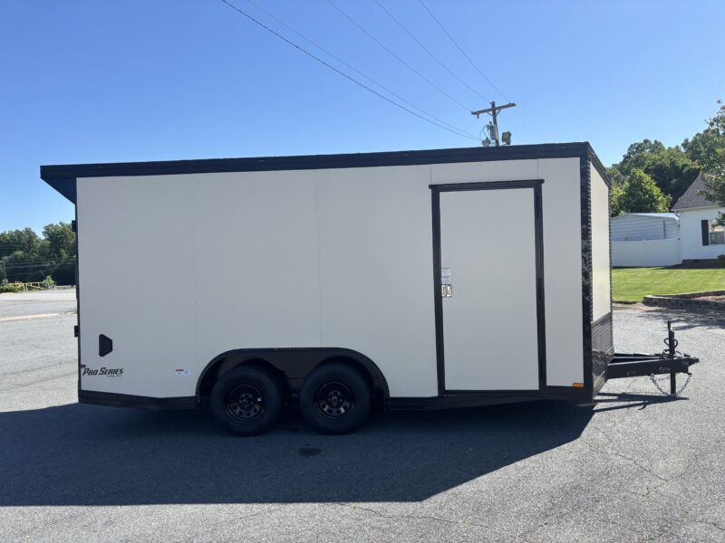 2025 Cynergy 8.5x16 Enclosed Pro Series Slant-V Ramp 7K