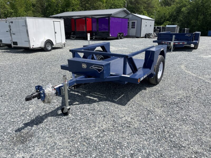 2025 Air-Tow S8-35 4x8.5 Drop Deck Trailer 3.5K Payload - Image 2