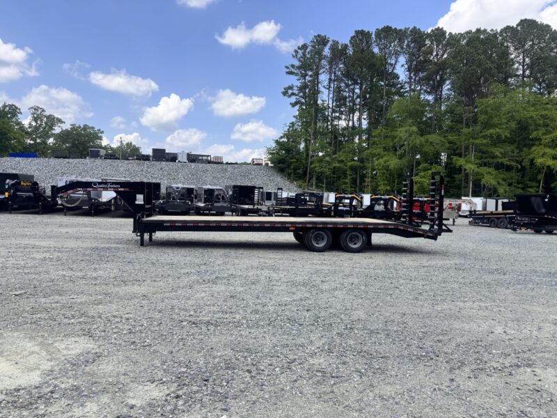 2025 Quality of OH 8.5x28 Gooseneck Deckover Equipment Trailer 22K GVWR - Image 3