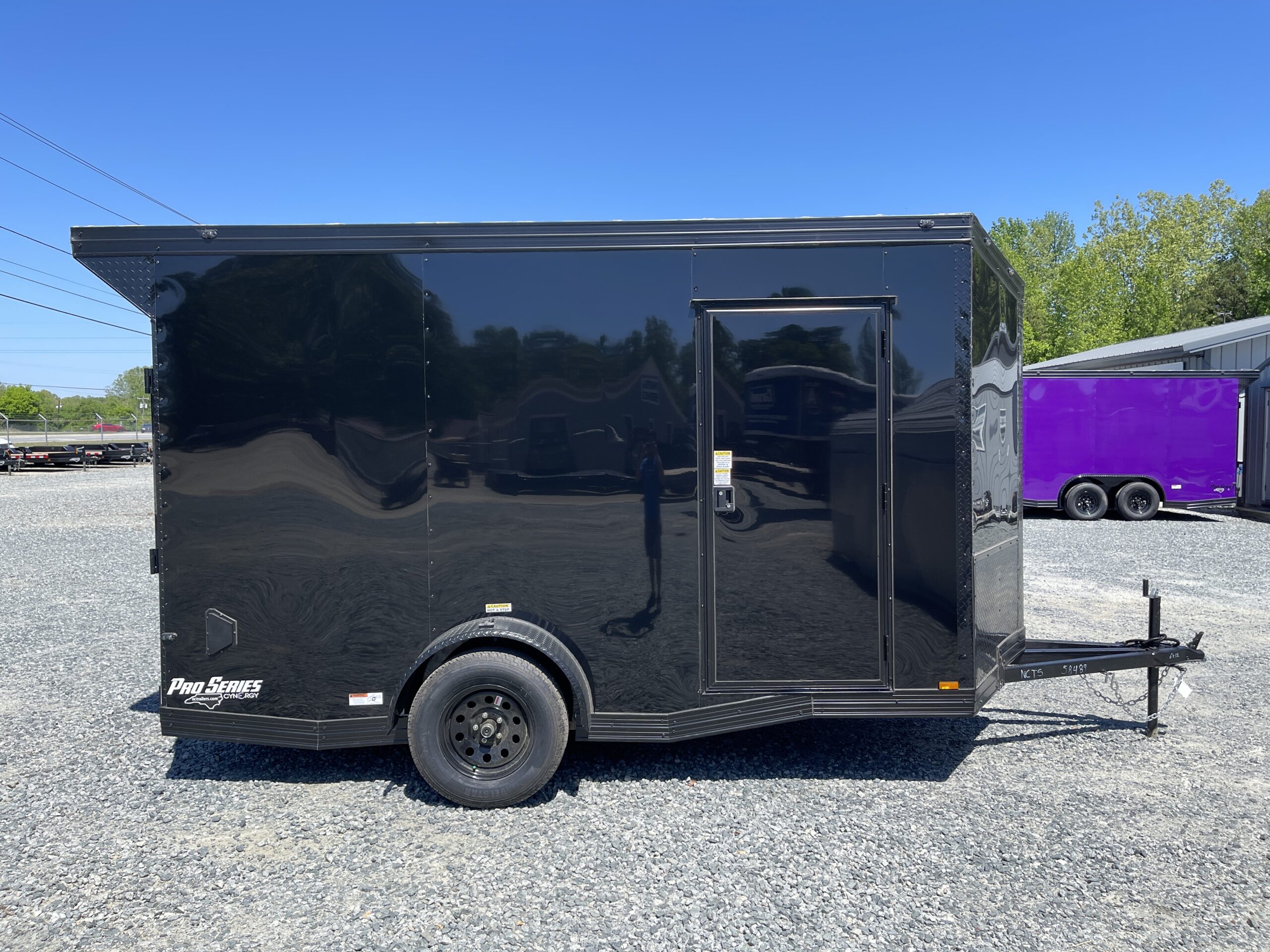 Cynergy Pro Series 6x12 enclosed cargo trailer at NC Trailers