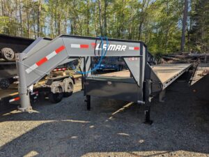 2025 Lamar 8.5x40 Gooseneck Deckover Equipment Trailer 16K GVWR