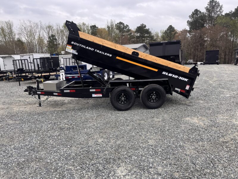2025 Southland SL612-11K 6x12 Dump Trailer 2' Sides 11K GVWR - Image 4