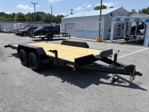 2025 Nolan Manufacturing 7x16 Equipment Full Tilt Trailer 7K GVWR
