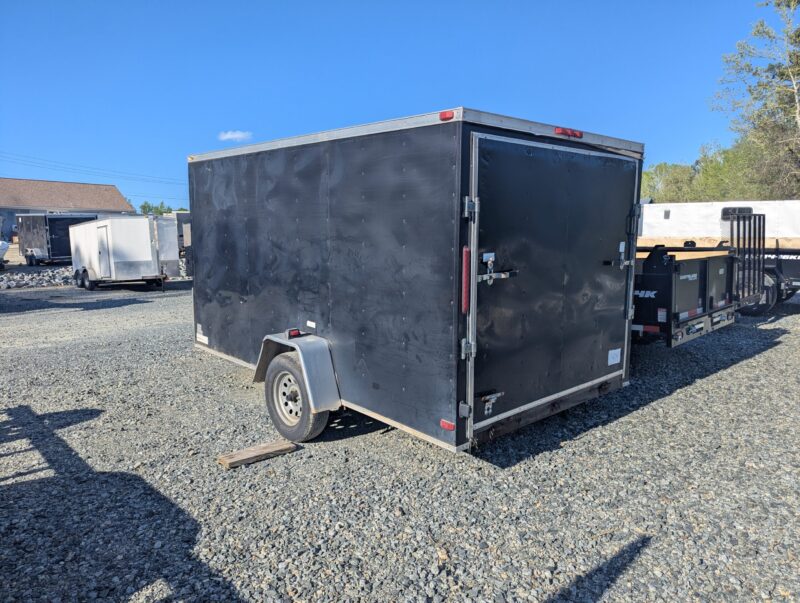 2017 Sgac USED 6X12 ENCLOSED WITH RAMP 3K BLACK - Image 5